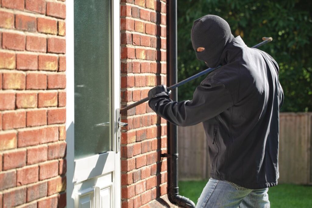 failure to secure the property