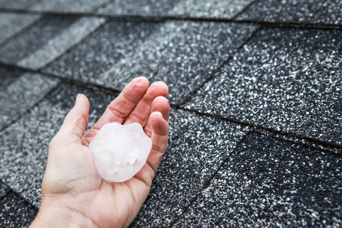 hail damage on your roof