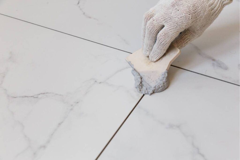 how to maintain and clean grout in humid environments