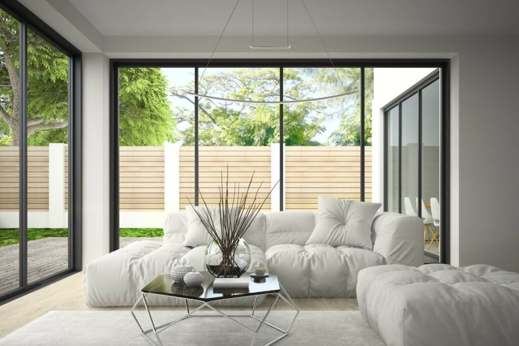 floor-to-ceiling windows