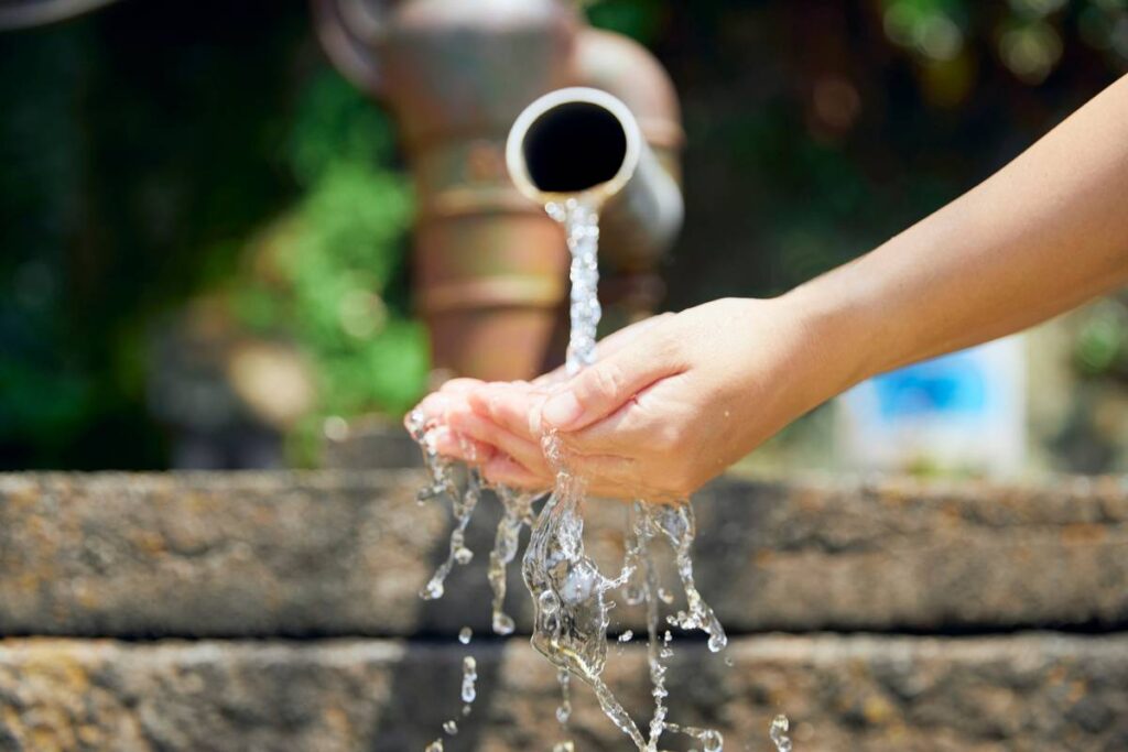 party-ready plumbing - outdoor faucet