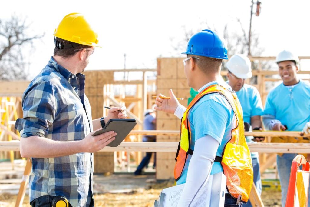 general contractor in South Texas - work on site