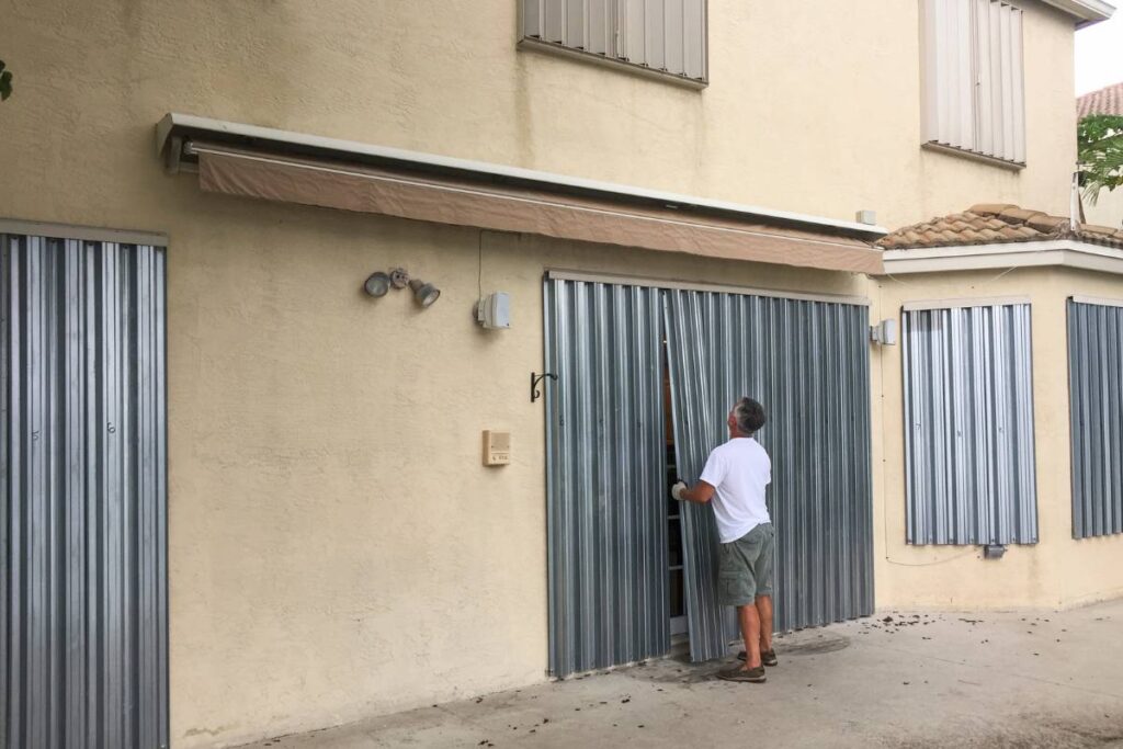 protect your windows and doors from hurricane season - storm shutters
