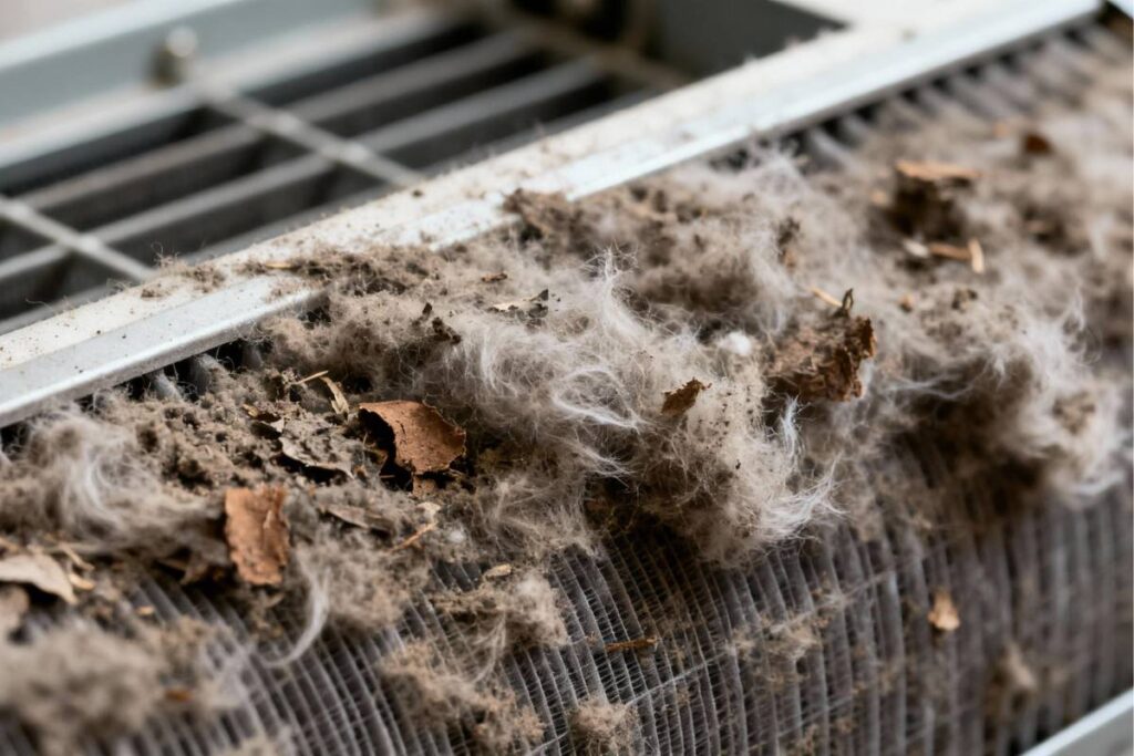 HVAC issues in Corpus Christi - clogged air filter