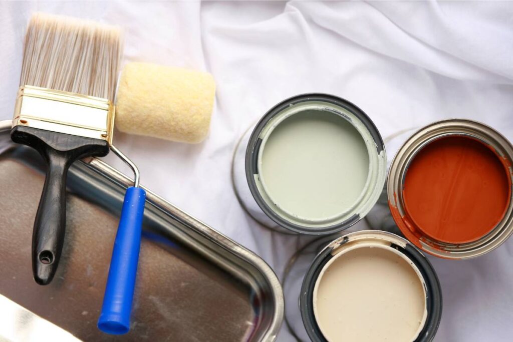 exterior home painting - tools