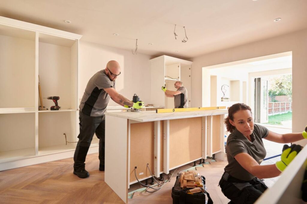 kitchen renovation