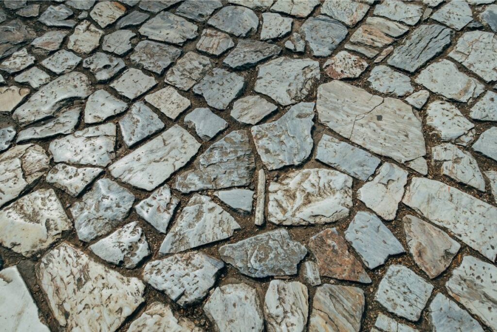 outdoor flooring - natural stone
