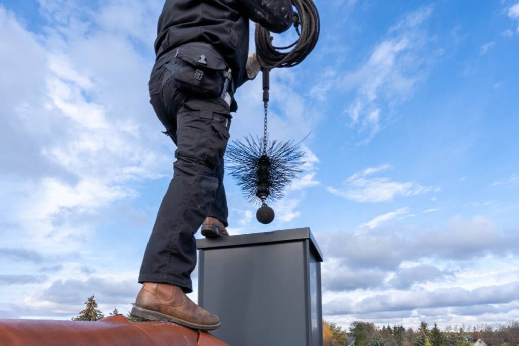 Signs Your Foundation Needs Leveling This Fall - leaning chimney