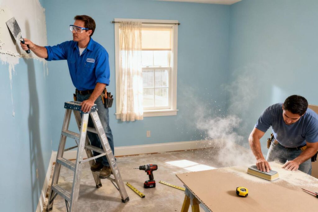 most common fall drywall issues in Corpus Christi - maintenance
