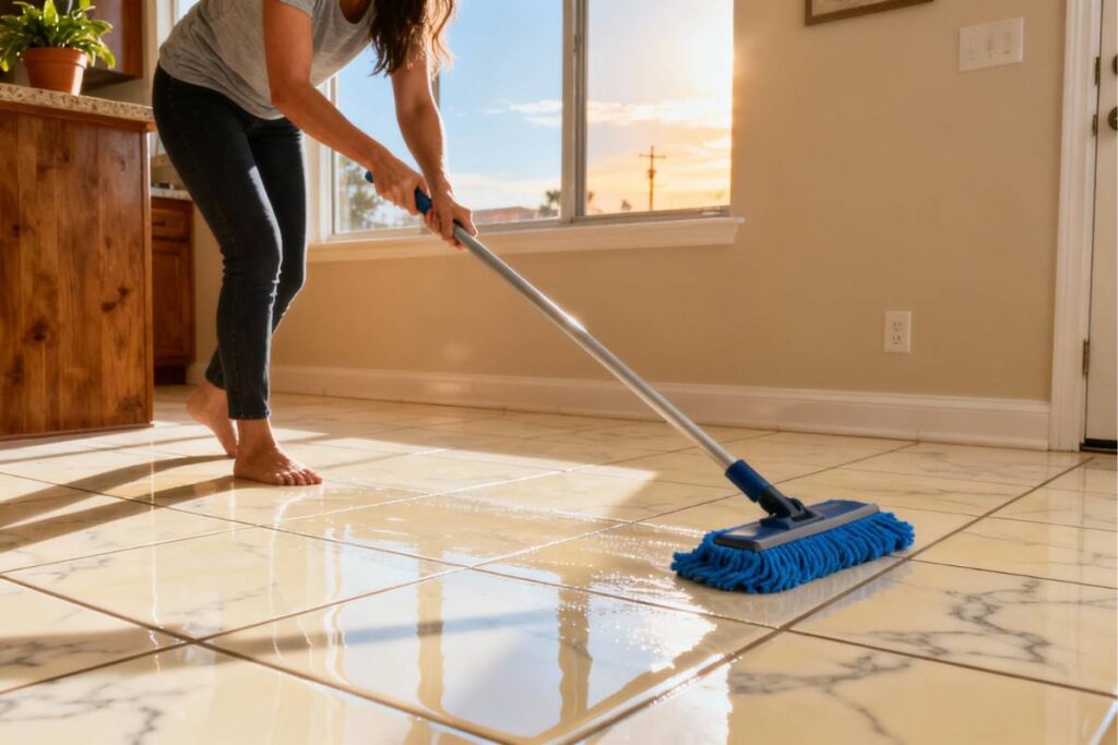 most common tile and flooring issues in Corpus Christi this fall - regular cleaning