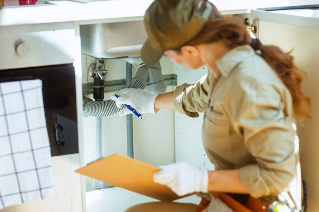 seasonal plumbing maintenance - technicians