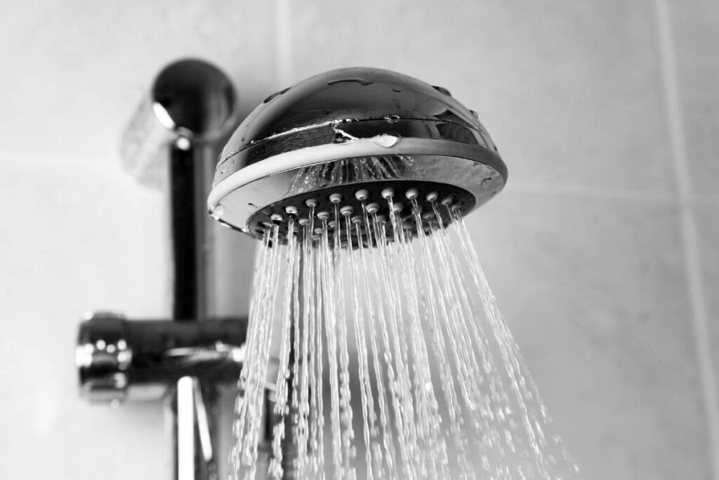 Smart Plumbing Upgrades - low-flow shower head