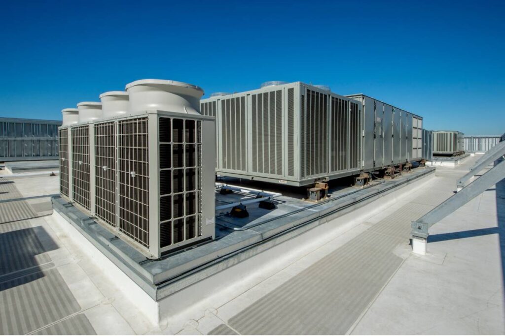 Commercial HVAC Winterization - rooftop unit
