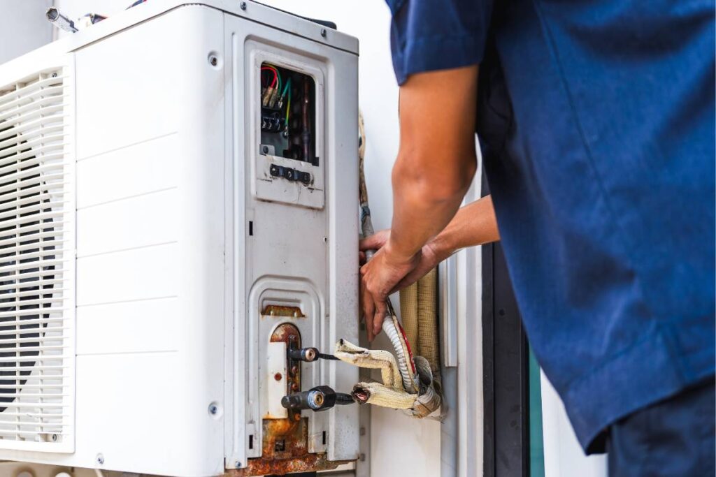expert heating service - hvac technician