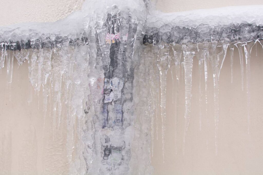 plumbing freeze