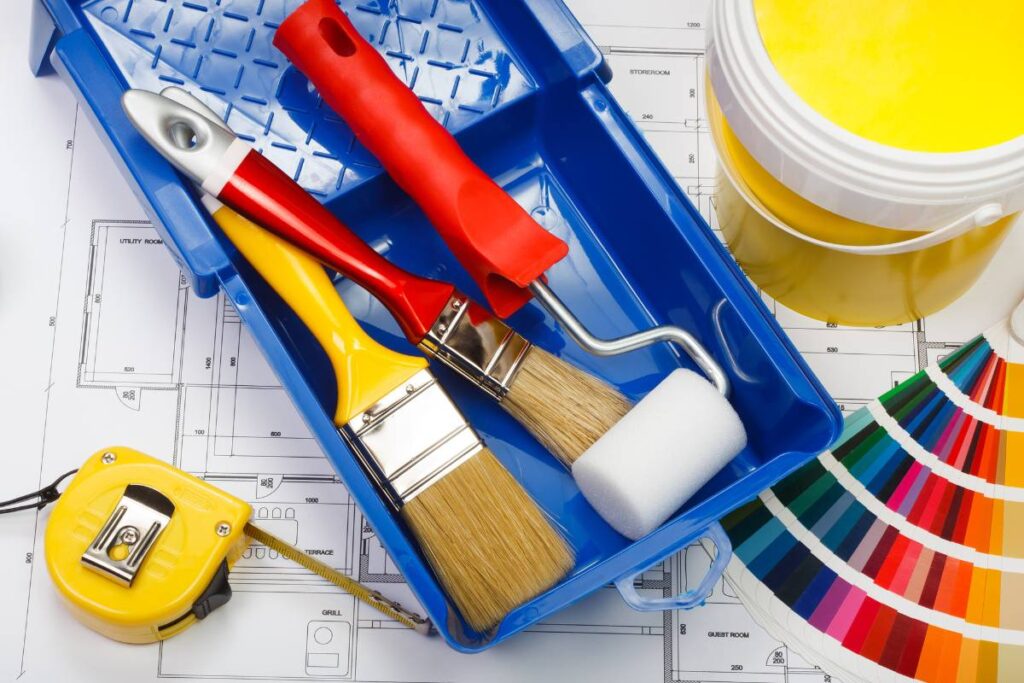 painting contractor in Corpus Christi - painting materials