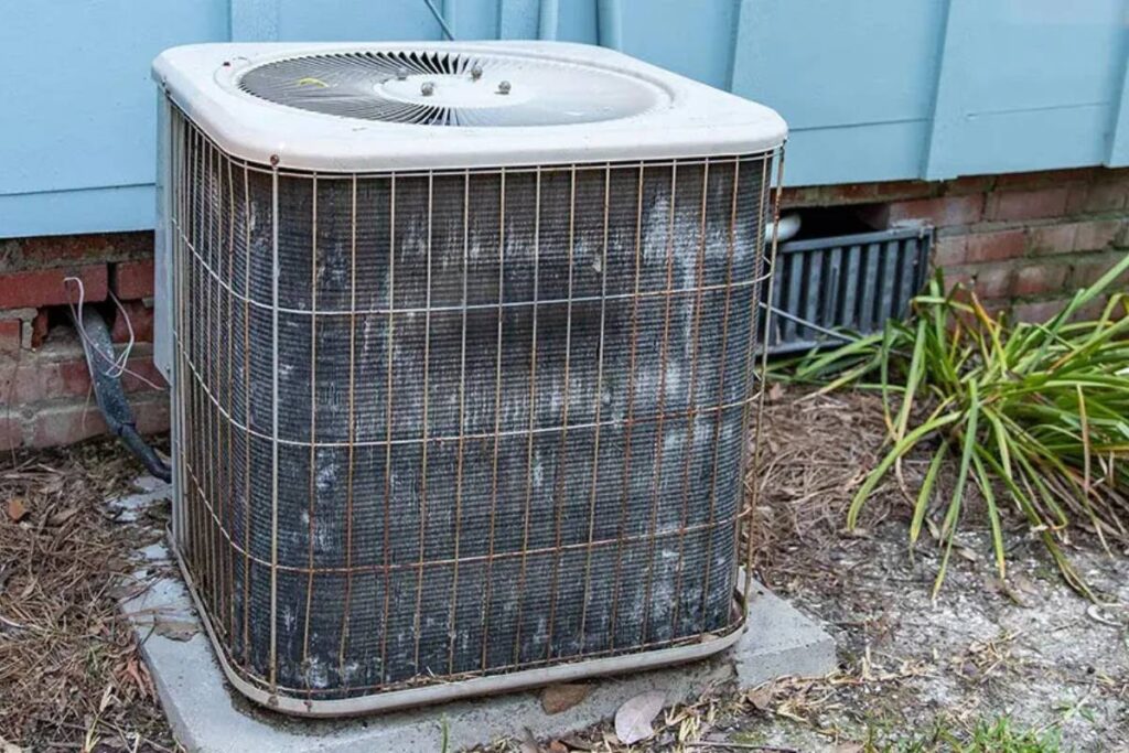spring storms damage your HVAC