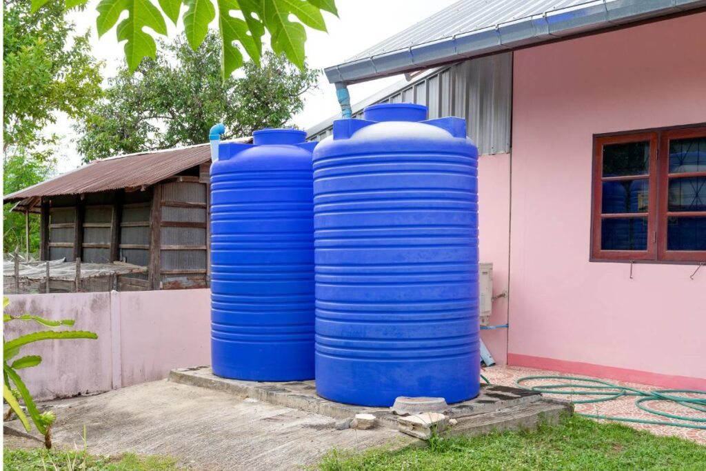 emergency water storage tips - food grade tanks