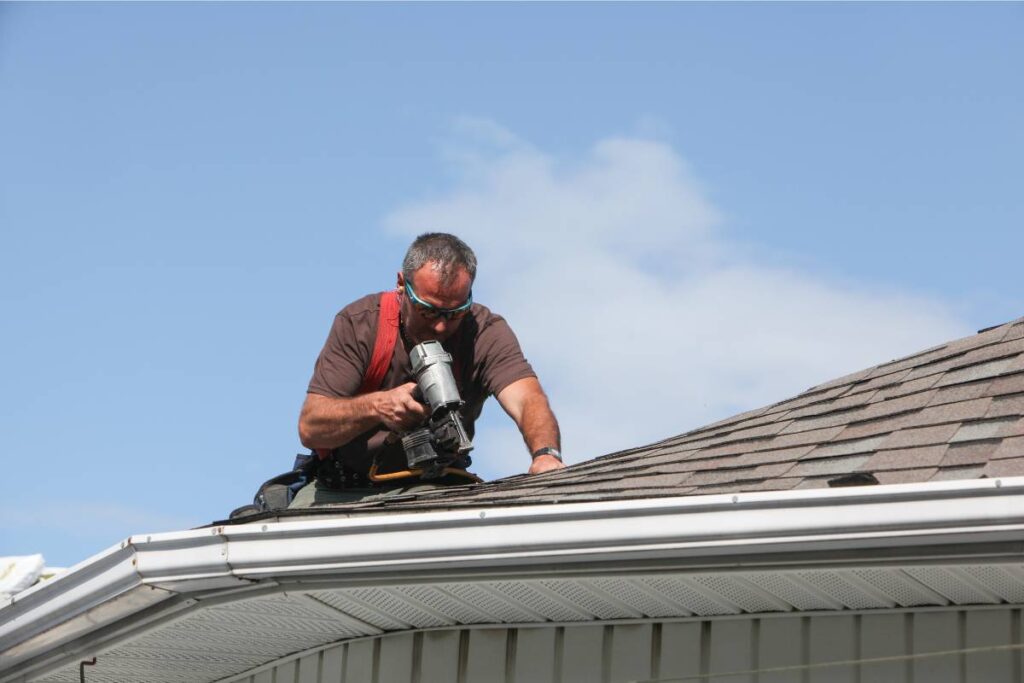products for fixing a roof leak - professional