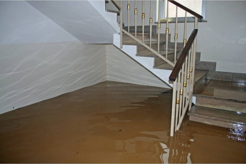 common plumbing emergencies - flooded basement
