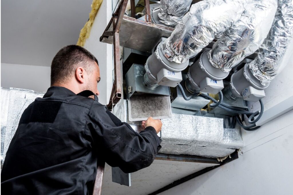 HVAC inspection Corpus Christi - weak airflow