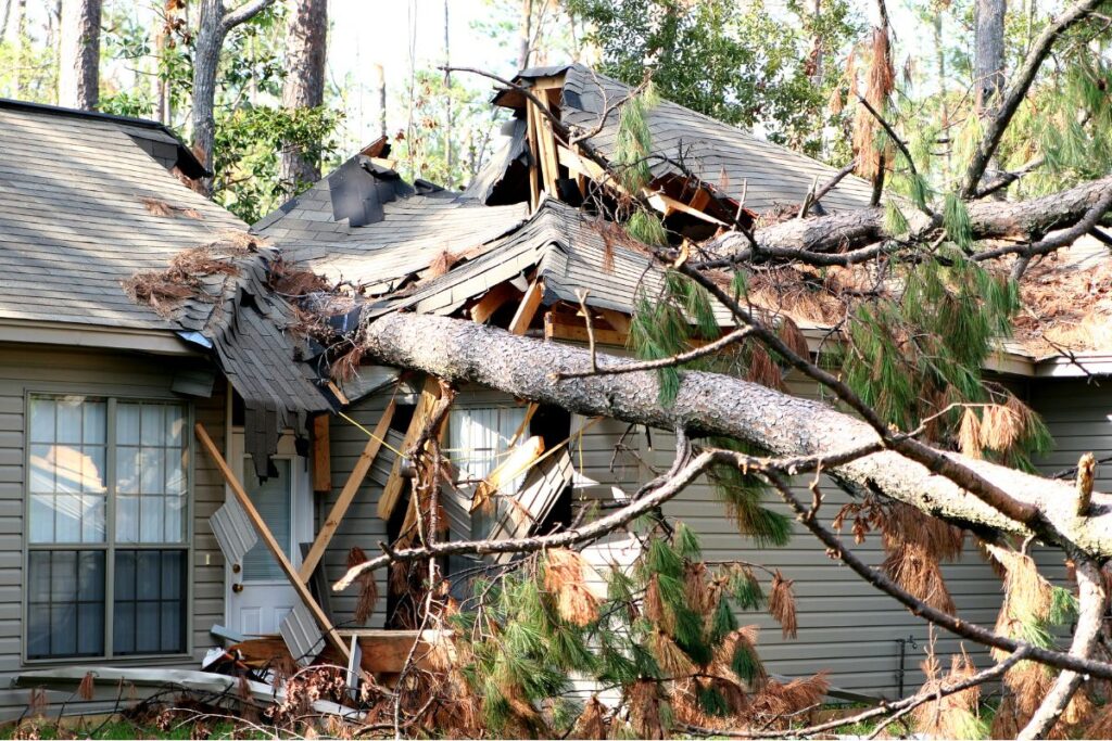 home insurance claims in Corpus Christi - hurricane damage